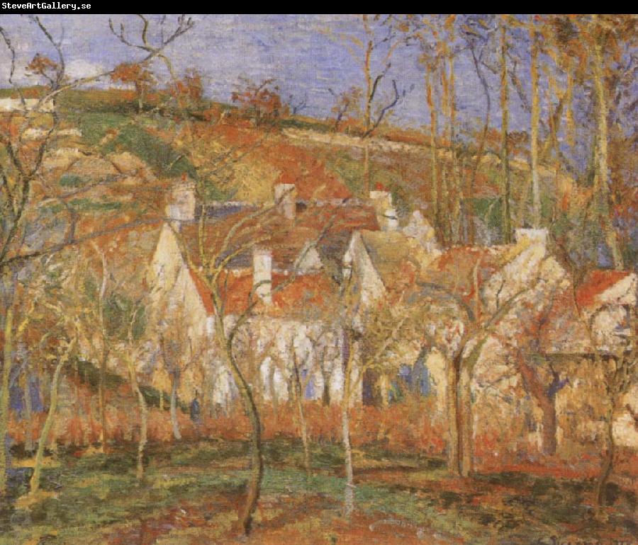 Camille Pissarro The Red Roofs